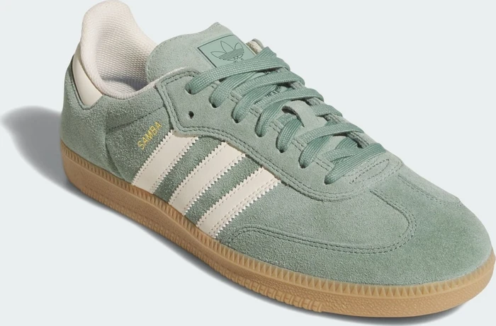 adidas Samba ADV silver green/wonder white/gold metallic