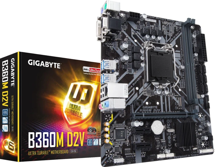 GIGABYTE B360M D2V (Intel 1151 v2)