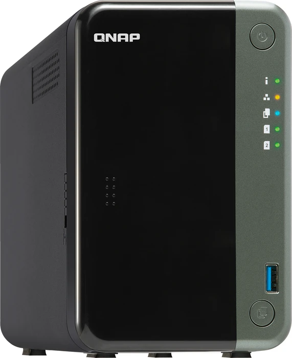 QNAP Turbo Station TS-253D-4G, 4GB RAM, 2x RJ-45 2.5GBase-T, 2x USB-A 3.0