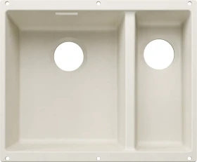 Blanco Subline 340/160-U Unterbau Becken links softweiß