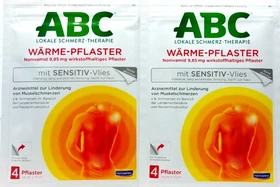ABC Wärme-Pflaster, 4 Stück