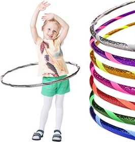 Hoopomania Glamour 70cm Junior Gymnastikreifen silber