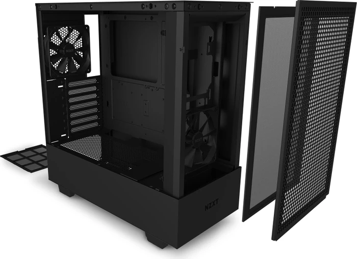 NZXT H510 Flow, schwarz, Glasfenster