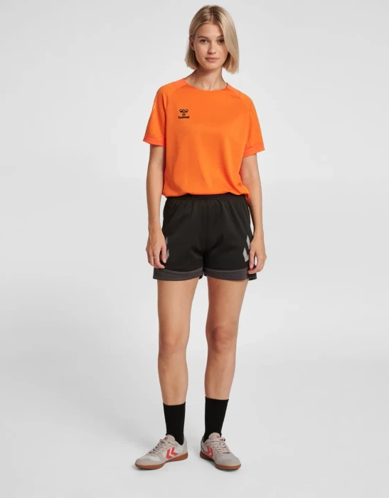 hummel Lead Poly Trikot kurzarm orange tiger (Damen)
