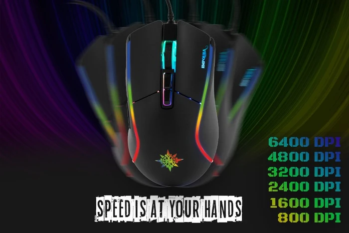 Inca IMG-GT16 RGB Gaming Mouse, USB