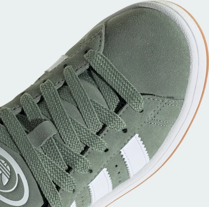 adidas Campus 00s silver green/cloud white/gum (Junior)