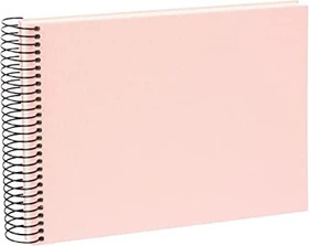 Goldbuch Spiralalbum Bella Vista 24x17 weiße Seiten rosa