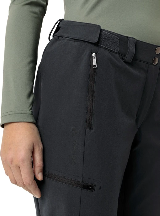 Vaude Skomer II Softshell Hose lang schwarz (Damen)