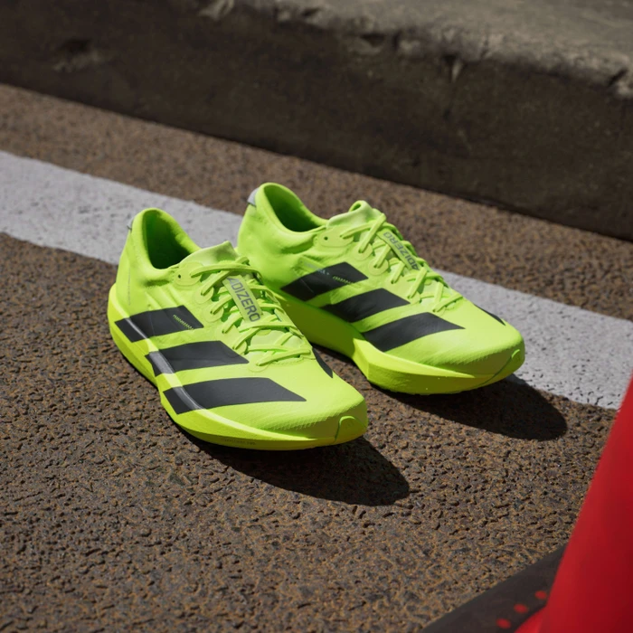 adidas Adizero Adios 9 lucid lemon/core black/halo silver (Damen)