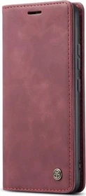 Owlhold Wallet Retro Leather Case für Xiaomi Poco X7 Pro 5G weinrot