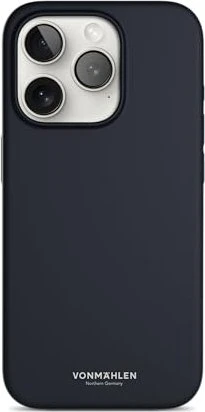 Vonmählen Eco Silicone Case für Apple iPhone 15 Pro navy