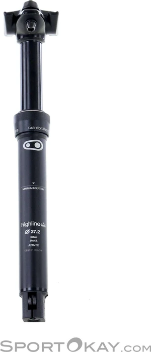 CrankBrothers Highline XC/Gravel 27.2mm/80mm/407mm Teleskop-Sattelstütze