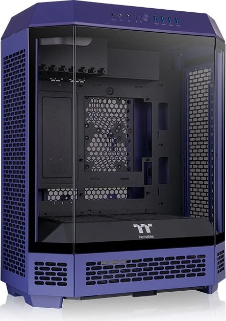 Thermaltake The Tower 600 Future Dusk, violett, Glasfenster