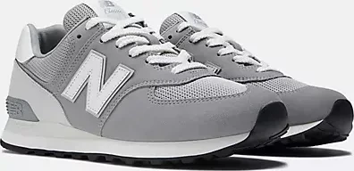 New Balance 574 grau/weiß (Herren) (U574TG2)