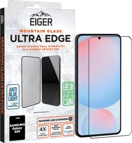 Eiger Mountain Glass Clear Edge Screen Protector GRS für Samsung Galaxy S26