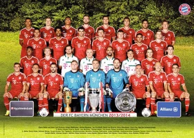 Ravensburger Puzzle FC Bayern München Saison 2013/14, 1000-tlg.