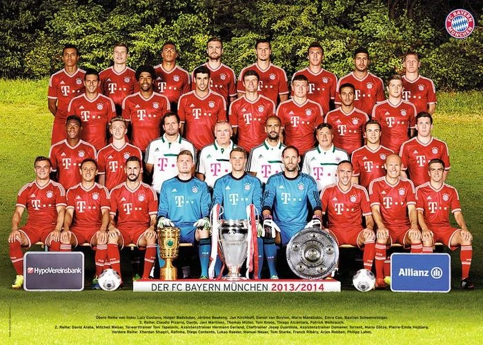 Ravensburger Puzzle FC Bayern München Saison 2013/14, 1000-tlg.