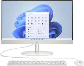 HP All-in-One 24-cr0112ng, Muschelweiß, N100, 8GB RAM, 512GB SSD (C65Y4EA#ABD)