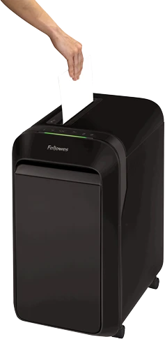 Fellowes Powershred LX220 Mini-Cut schwarz, 4x12mm (5502601) – Bild 4 von 4