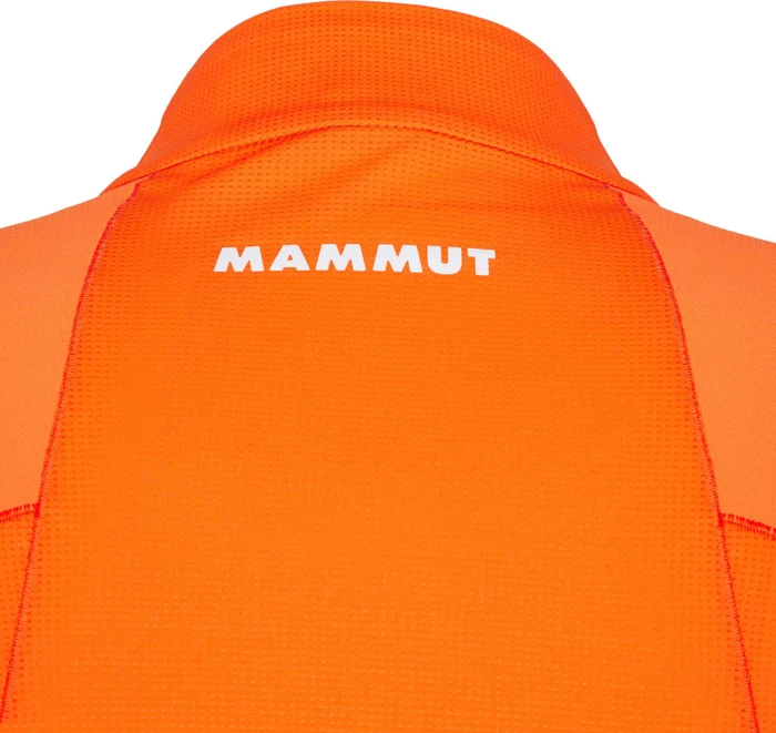 Mammut Aenergy FL Half Zip Funktionsshirt langarm tangerine/dark tangerine (Herren)