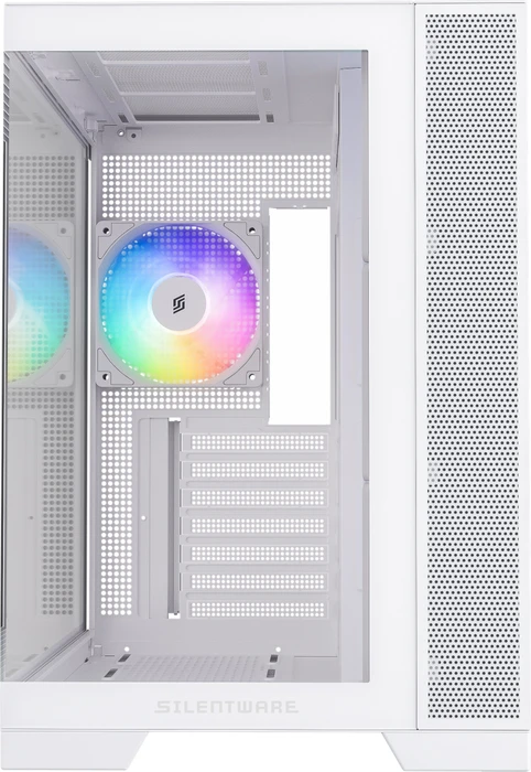 Silentware View A-RGB White, Glasfenster
