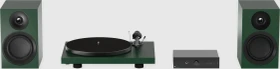 Pro-Ject Colourful Audio System E tannengrün