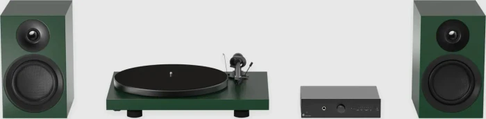 Pro-Ject Colourful Audio System E tannengrün