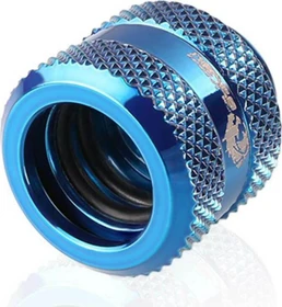 Bykski Rigid Fitting V2 Fitting G1/4" auf 16mm, blau