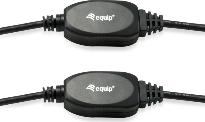 Equip USB-A Verlängerung, USB 3.0, 5Gb/s, USB-A 3.0 [Stecker] auf USB-A 3.0 [Buchse], aktiv, Verlängerungskabel A/A, 15m