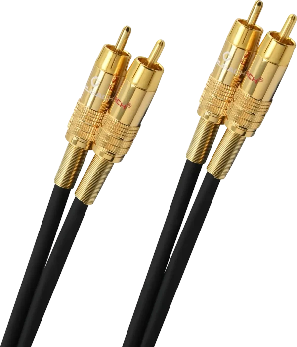 Oehlbach NF1 Master Composite Audio Kabel 0.5m schwarz