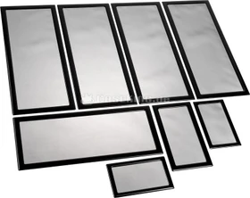 DEMCiflex Staubfilter Set für Lian Li PC-O11 Air, schwarz