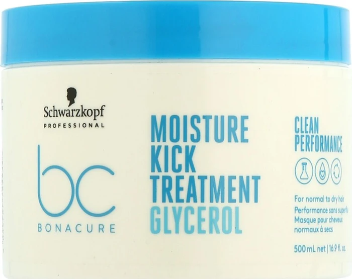 Schwarzkopf BC Bonacure Moisture Kick Treatment Haarmaske, 500ml