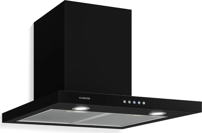 Klarstein Limelight 60 Wand-Dunstabzugshaube schwarz