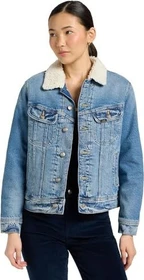 Lee Regular Sherpa Rider Jeansjacke teleport me (Damen)