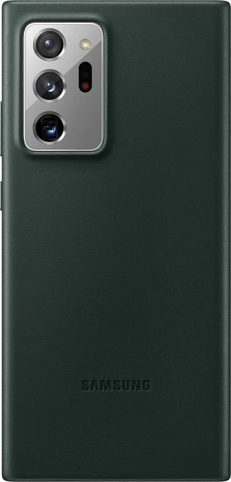 Samsung Leather Cover für Galaxy Note 20 Ultra green
