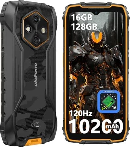 Ulefone RugKing 4 Pro 128GB schwarz/orange