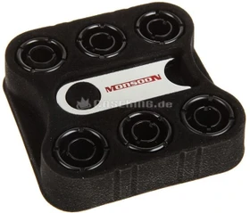 Monsoon Anschluss 6er-Pack, G1/4" auf 13/10mm - mattschwarz