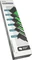 Kolink Core Pro Braided Cable Extension Kit 12V-2x6, Typ 1, Sense-Pins an der Oberseite, Venom Green Vorschaubild