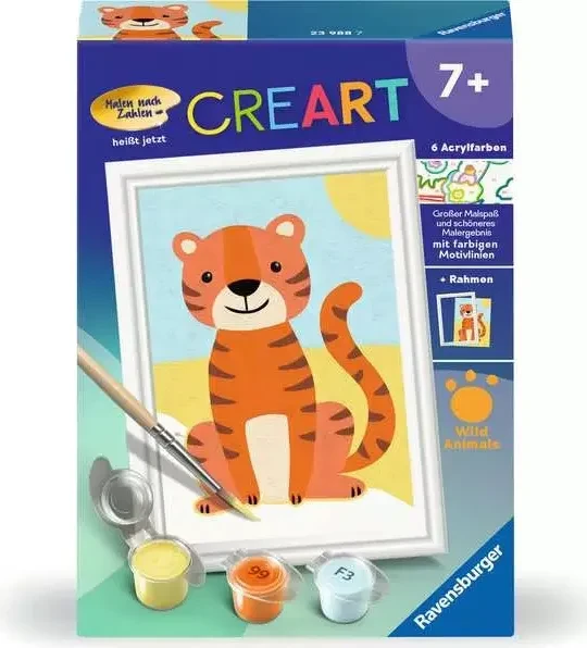 Ravensburger Malen nach Zahlen CreArt Kleiner Tiger