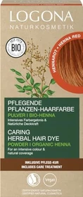 Logona Pflanzenhaarfarbe-Pulver hennarot, 100g