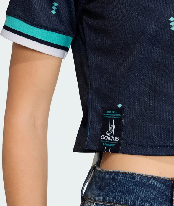adidas FIFA WM 2026 Deutschland Crop Top Heimtrikot kurzarm collegiate navy (Damen)