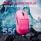 Attack Shark X8 Plus Tri-mode Wireless Gaming Mouse, Berry Red, inkl. Grip Tape & C06 Ultra LED Kabel, USB/Bluetooth Vorschaubild