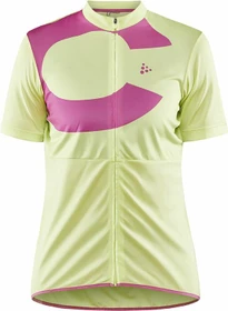 Craft Core Endur Logo Trikot kurzarm gelb (Damen)