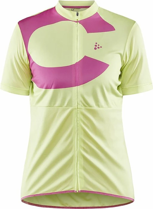 Craft Core Endur Logo Trikot kurzarm gelb (Damen)