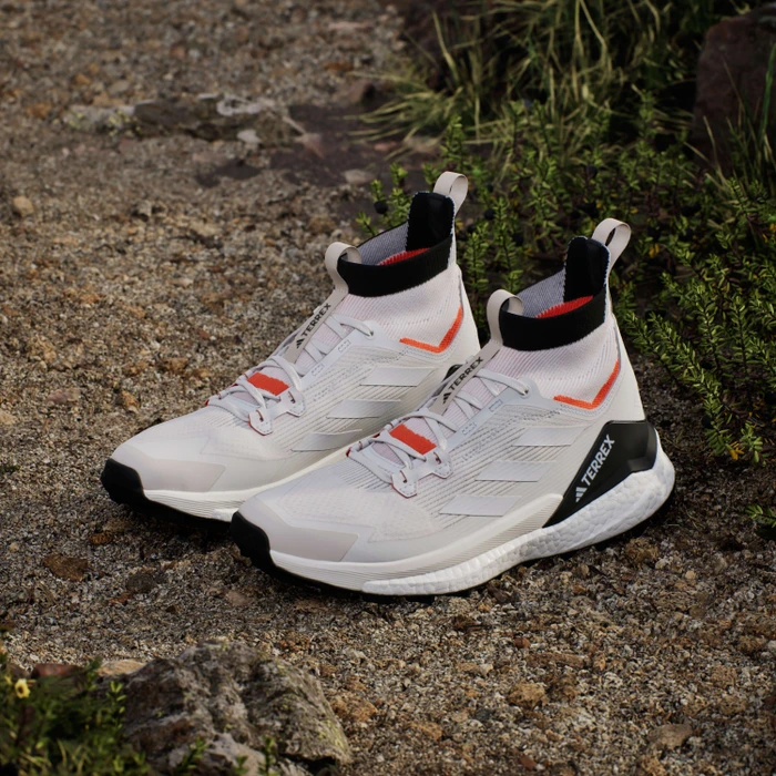 adidas Terrex Free Hiker 2.0 crystal white/semi impact orange (Herren)