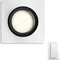 Philips Hue White Ambiance Milliskin Einbauleuchte eckig alu schwarz Vorschaubild