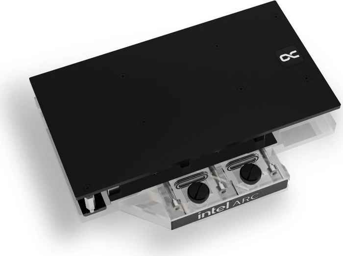 Alphacool Eisblock Aurora Arc B580 Steel Legend + Challenger mit Backplate