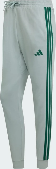 adidas Essentials 3-Streifen French Terry Trainingshose lang wonder sage/collegiate green (Herren)