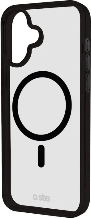 SBS Mobile Mag Frame Case für Apple iPhone 16 schwarz