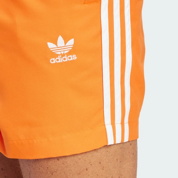 adidas Originals Adicolor 3-Streifen Badeshorts orange (Herren)